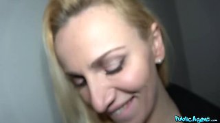 Stairwell Orgasms for Russian Blonde