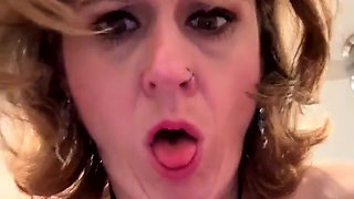 MILF at the Front the Camera