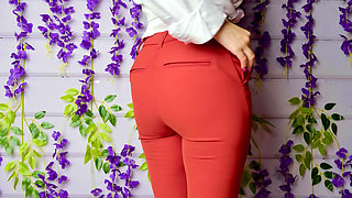 A Lot of Pee in Pants! Look How Wet Floor I Make It!