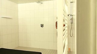 Stefan Steel fucks hot blonde Leni 78 with his huge dick - erotic sucking and big tits MILF