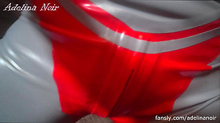 Full Latex Fisting Session - Adelina Noir epic anal fisting with FISTDUDE