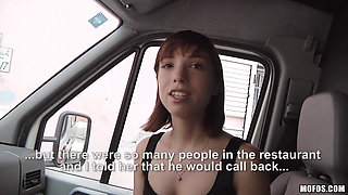 Stranded Teens - Red Head Tina Hot Loses It When She Discovers BF Is Cheating, Gets Instant Wild Car Doggy Style with Antonio
