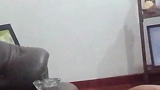 Father in Law's Gigantic Dick Hangs Out Under His Sarom for Step Daughter