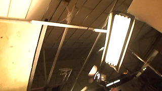 Naughty teen girl has a hot threesome fuck in the living room