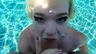 Steamy Daughter Pool Sex