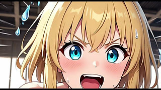 Cute Girls in Space Yard, Ai Animation