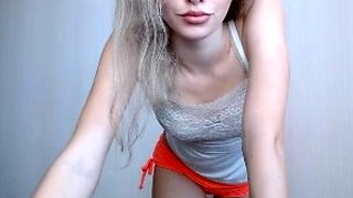 Naked Blonde Teen Girl Pussy Masturbation On Webcam