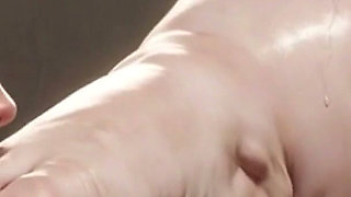 Giant SSBBW Dominates Slave with Foot Licking - Big Feet Worship