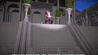 3D Big Boobs Sexy Queen Wearing Hot Lingerie Got Fucked by Fat Dick