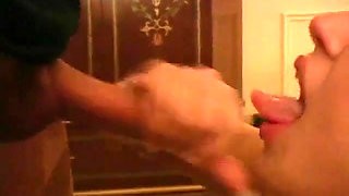 Suck on It Baby: Eva in Glasses Blowjob