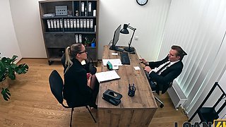 Jennifer Mendez and Stanley Johnson try to be good employees