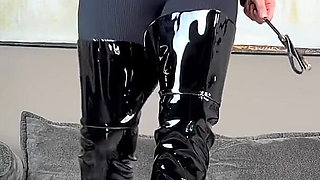 Ultimate Boot Masturbation