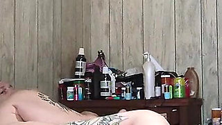 Her Sex Boy Gave Over From Next Door to Give Her 9 Inches of Jizz He Cumms Like Piss