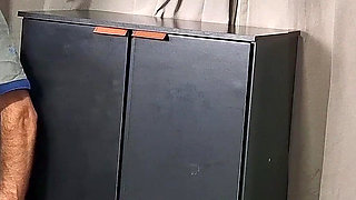 Wife Shows off for the Coach Behind Her Cuckold Husband's Back!