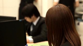 Slut gives wam deep throat pov blowjob and handjob