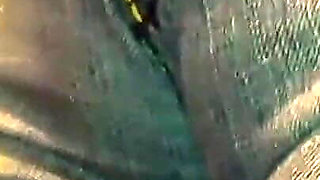 Big Boobs Latina in Tight Jeans Stripping