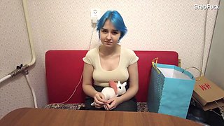 Russian beauty explores raw hardcore passion in explicit scenes