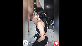 Hot Office Affair: Petite Co-Worker Gets Fucked Hard at Home - Boss Better Not Catch Us!