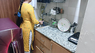 I Find My Horny Step Mom in the Kitchen - Porn in Hindi