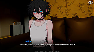 Playing with my femboy -My femboy Roomate