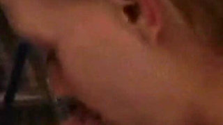 Warehouse Slut Rides Thick Cock Dripping Wet