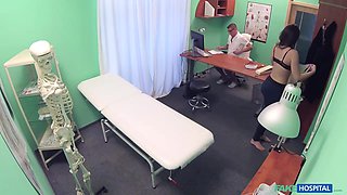 Fake Hospital - Patient Grabs Doctor's Big Cock When He Forgets His Pants! - Ricky rascal