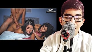 Latina Teens 18+ Love To Share Everything. Reaction Video