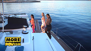 Awesome Bachelorette Foursome with Alexa Flexy, Lia Lin and May Thai