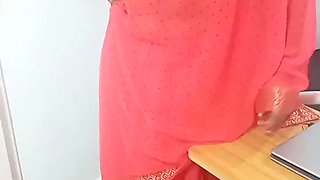 Amma Pink Saree Fantasy Role Play