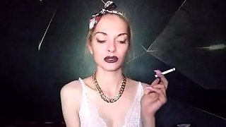 Mistress Marlena - Strong Smoking Cigarette