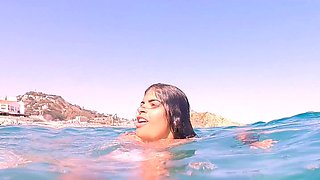 Real amateur couple outdoor ass fuck and anal creampie in hd