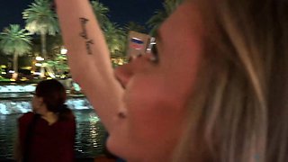 Cute blonde teen dallas gives a great pov blowjob