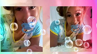 Japanese teen An Himeno in black lingerie sucking dick