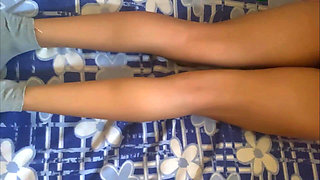 18 Yo Skinny Stepsis Filming Her Body Nad Having a Good Quality Sex