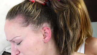 Ear Fetish - I Will Crash Your Fucking Ears by Domina Dorothy Black and Her Slave Melania