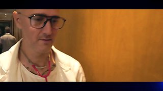 Mature4k. spectacular czech nurse is having sex with her patient right in front of the doc