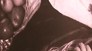 Sex Garden Scene-2_trio of Busty Blondes in Latex Lingerie Having Sex with a Man Dressed as a Werewolf