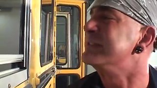 Blonde Teen 18+ Banged By Bus Driver In Vintage Video - Buster Good And Desire Moore
