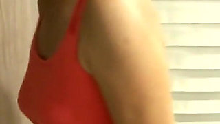 I Film My Stepmother Getting Ready for Sex and She Stares in Amazement at My Rock-hard Cock.