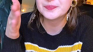 Sweet amateur teen GF jerking dick 4