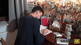 Shame4k. mature czech dame leads her friend\u2019s offspring into real seduction