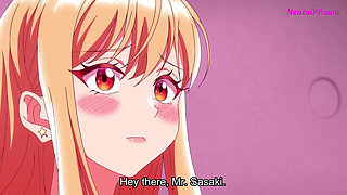 Blonde Student Slut Gives an Unforgettable Blowjob To Her Teacher - HENTAI