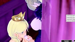 Amateur MILF blonde public toilet sex