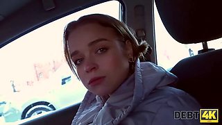 Watch this young Russian chick beg for a rough fuck while taking on debt for a sex tape