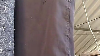 Pink Pussy Lesbian Asks to Take Cock Only in the Ass 100 Anal on the Terrace
