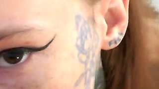Cute Ginger Teen Learns How to Do Deepthroat, Titsfuck and Sloppy Blowjob