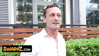 Cassie Del Isla and Armani Black exchange spouses in a steamy foursome sesh