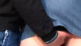 Stranger Touching my Panties Under Skirt - Public Dirty Hands