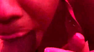 DRIPDROP: Stripper sucks dick and gets a late night facial!