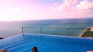 Big ass Thai GF first time anal fucking